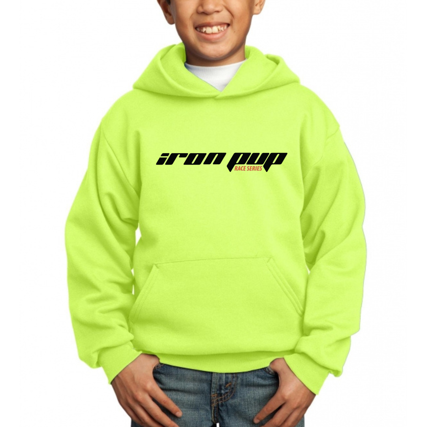 Iron Pup Series Youth NEON Premium Hoodie