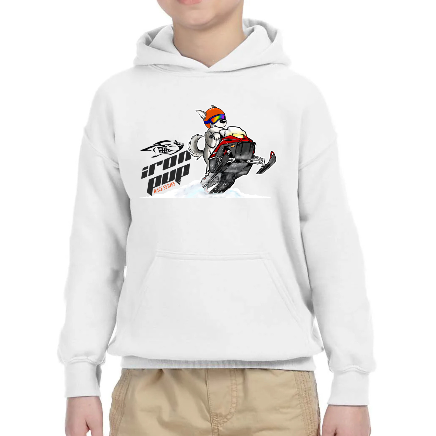 Iron Pup Series Youth Sweatshirt Graphic Hoodie