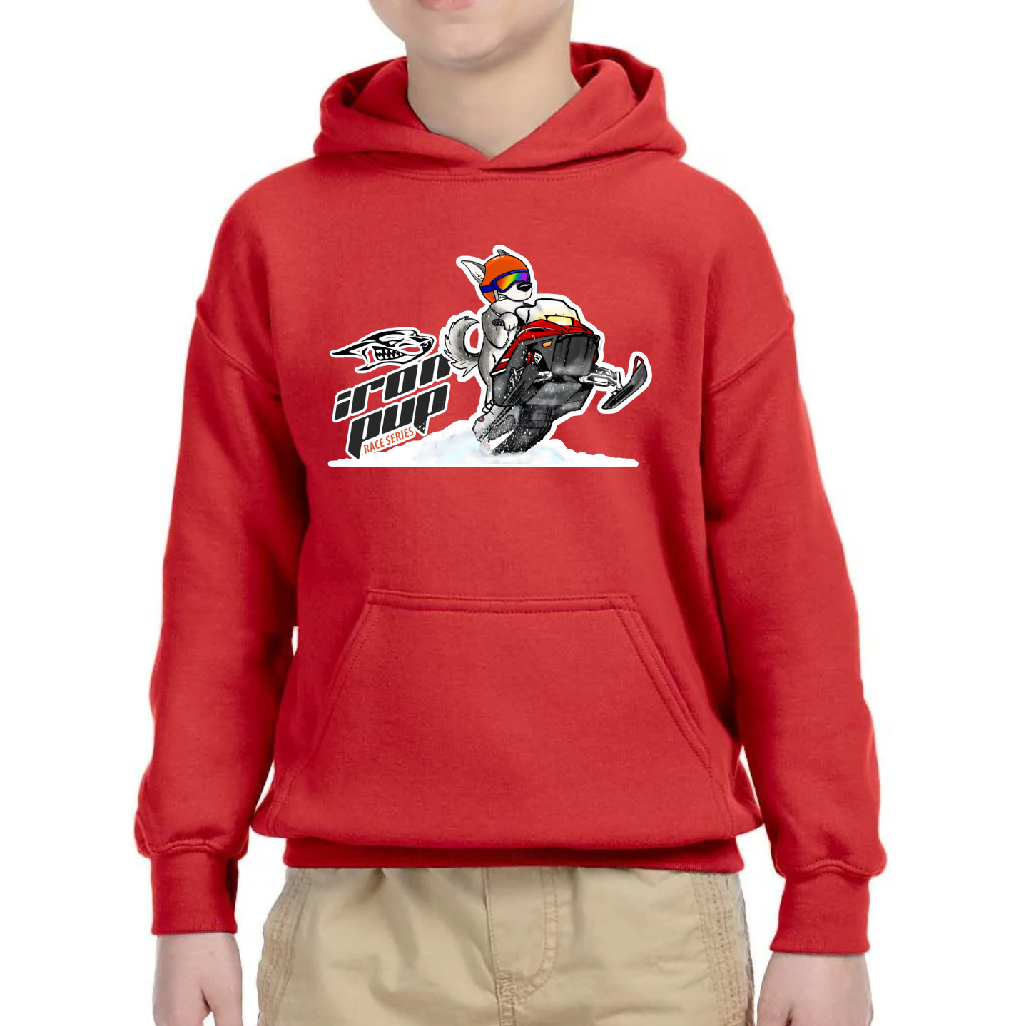 Iron Pup Series Youth Sweatshirt Graphic Hoodie