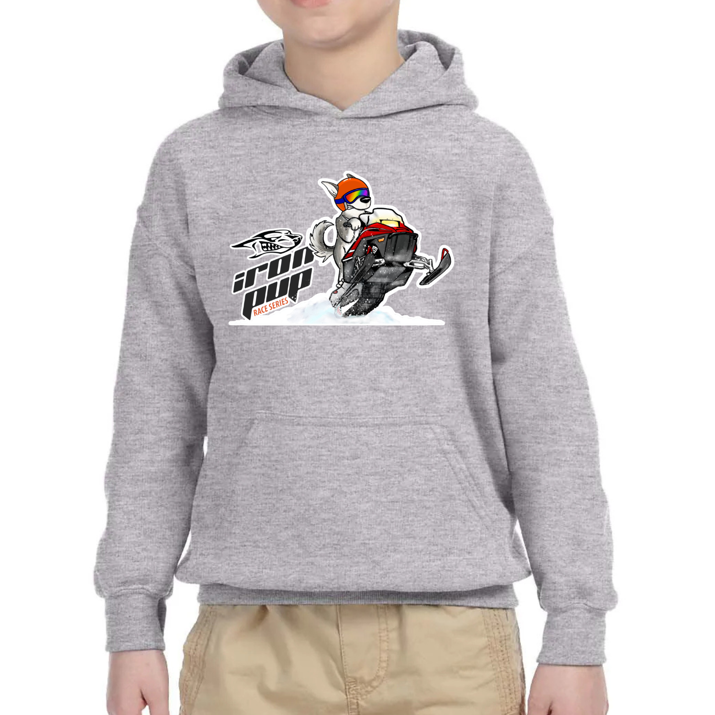 Iron Pup Series Youth Sweatshirt Graphic Hoodie