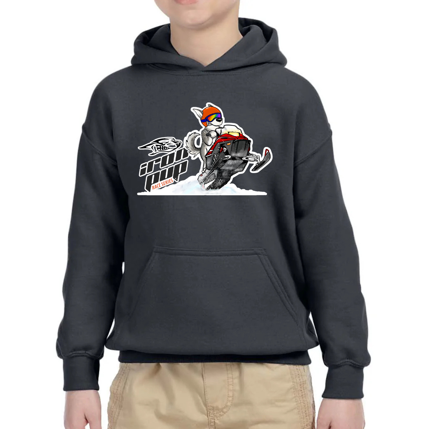 Iron Pup Series Youth Sweatshirt Graphic Hoodie