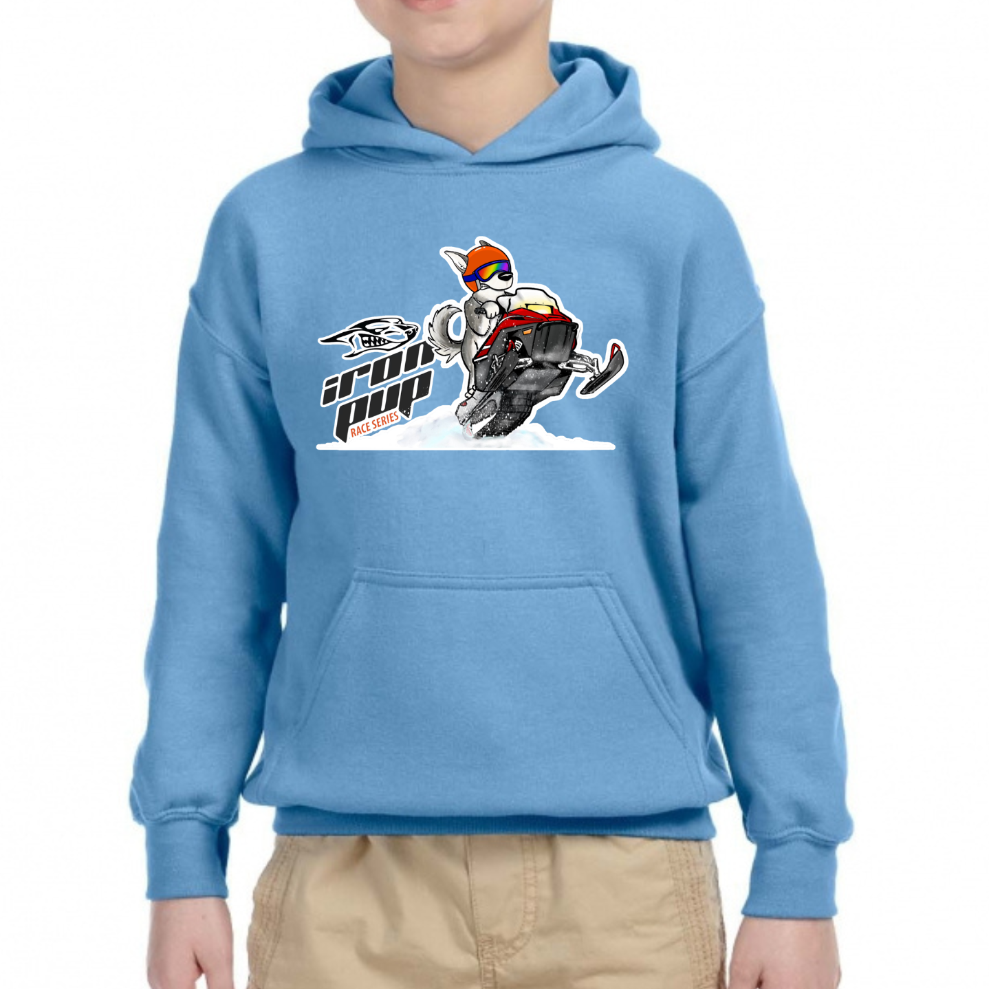 Iron Pup Series Youth Sweatshirt Graphic Hoodie