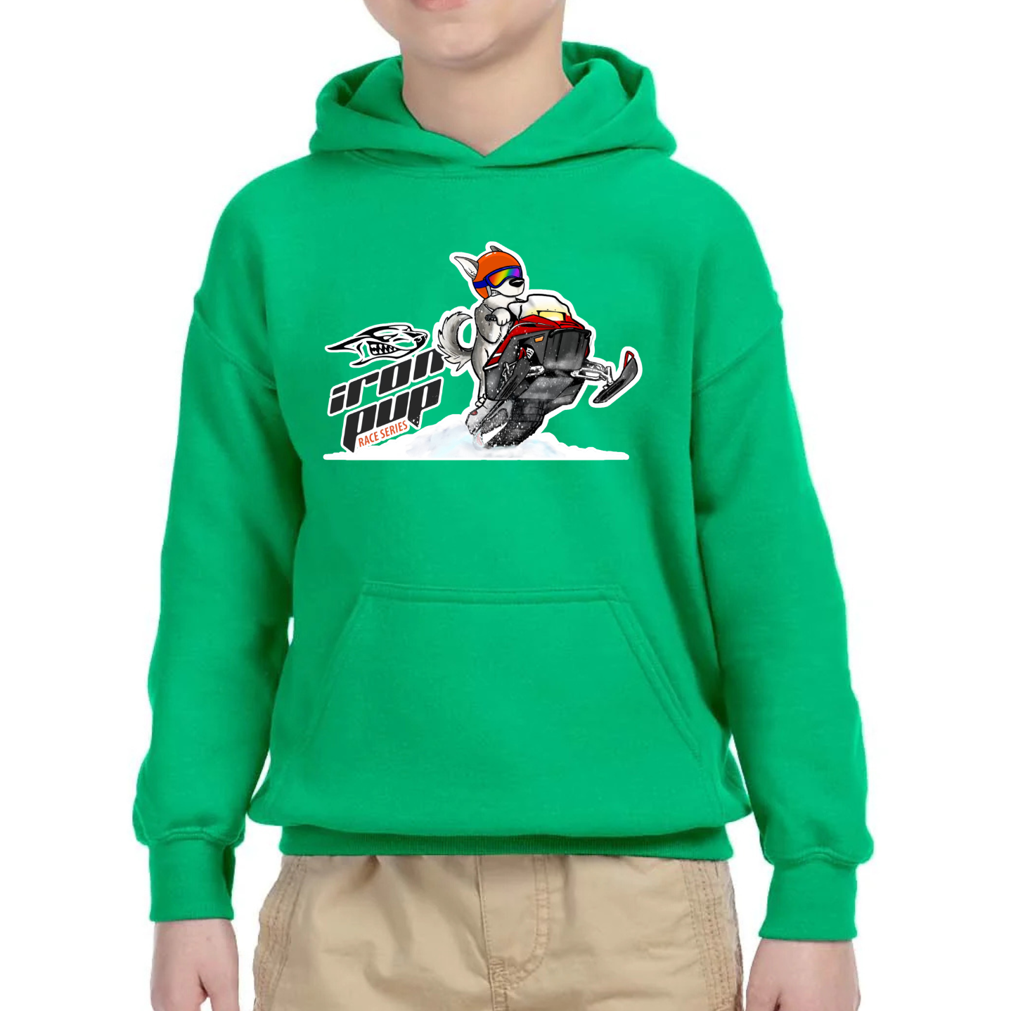 Iron Pup Series Youth Sweatshirt Graphic Hoodie