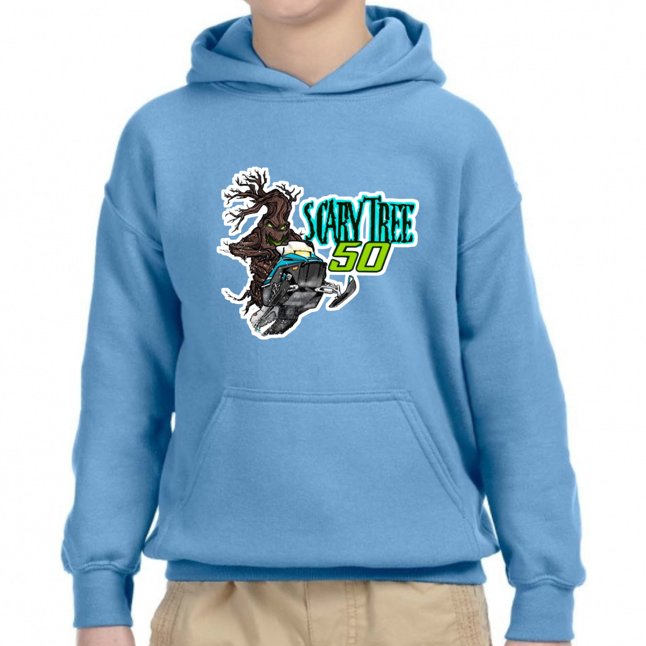 Scary Tree 50 Youth - Specialty Race Hoodie