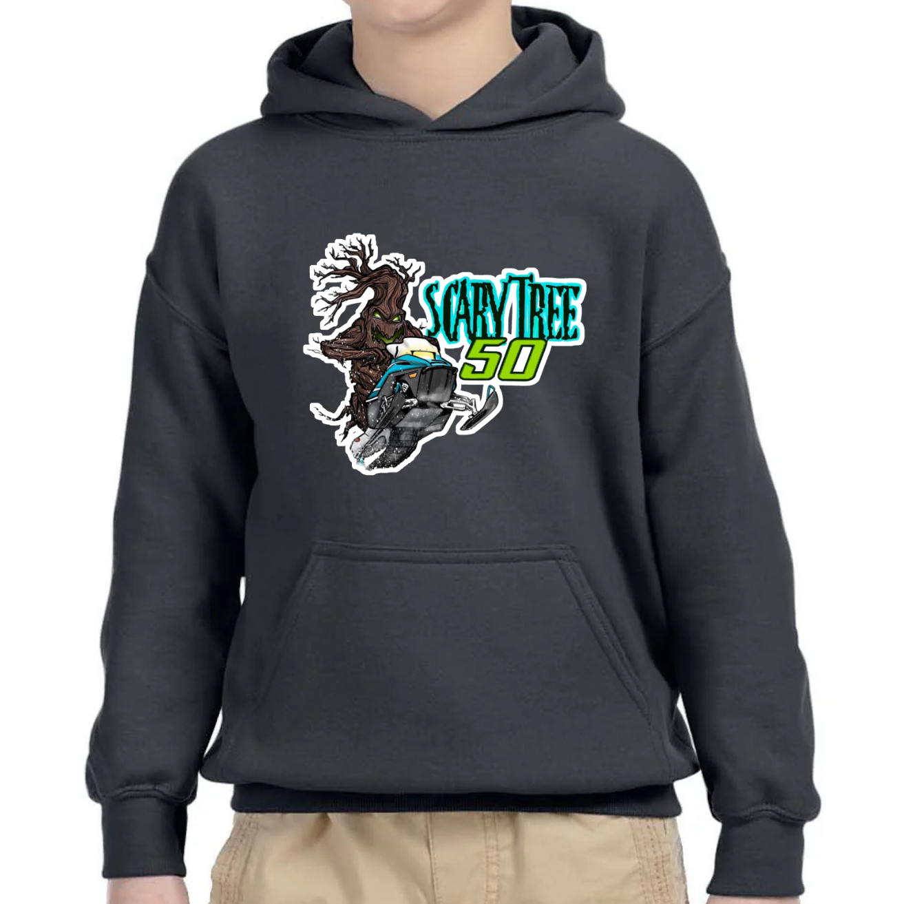Scary Tree 50 Youth - Specialty Race Hoodie