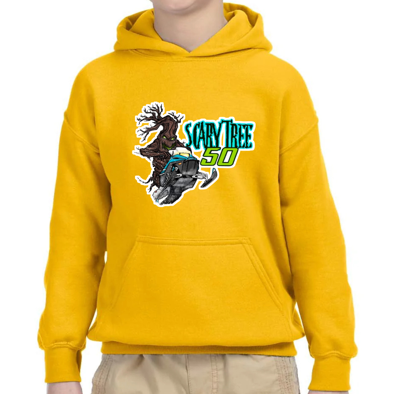Scary Tree 50 Youth - Specialty Race Hoodie