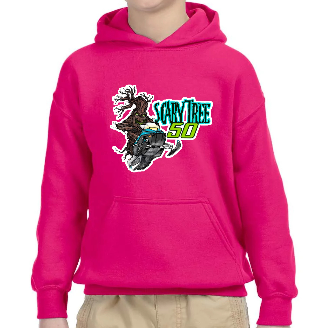 Scary Tree 50 Youth - Specialty Race Hoodie