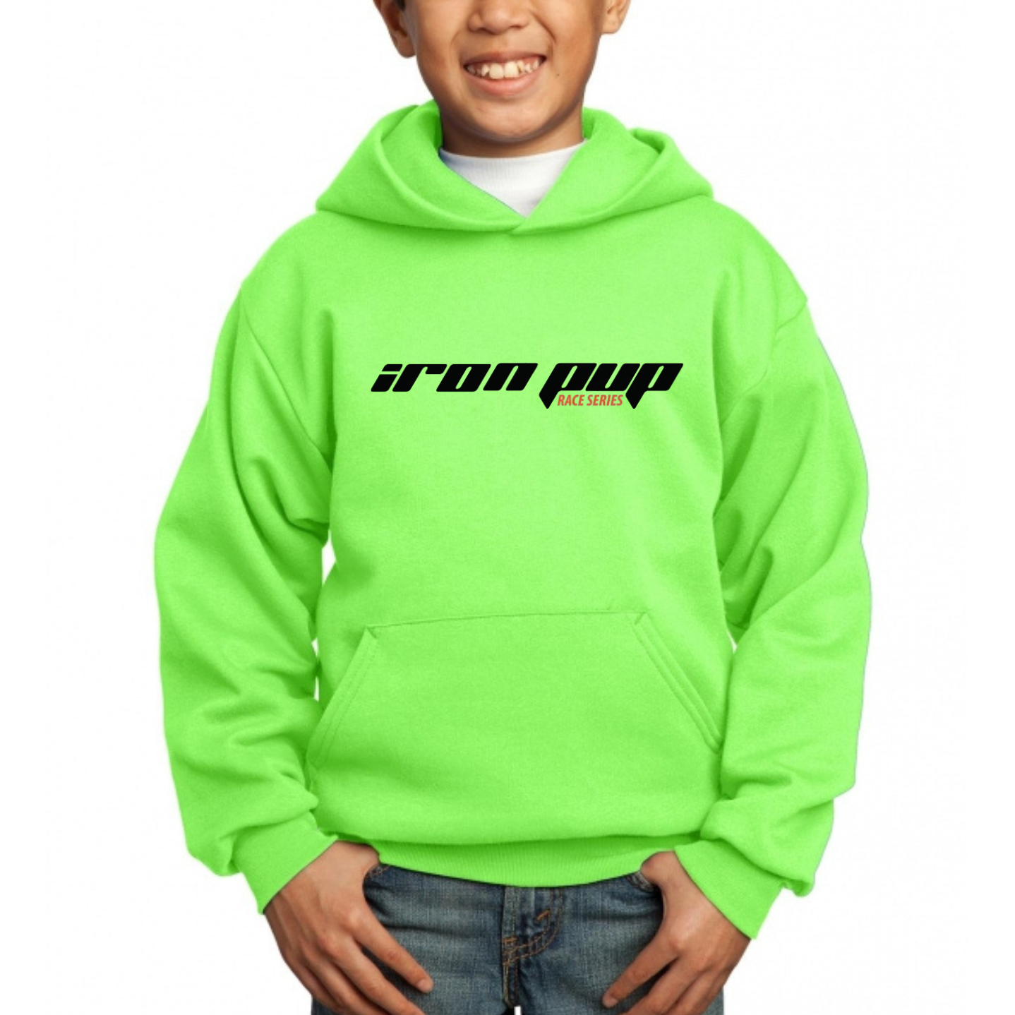 Iron Pup Series Youth NEON Premium Hoodie