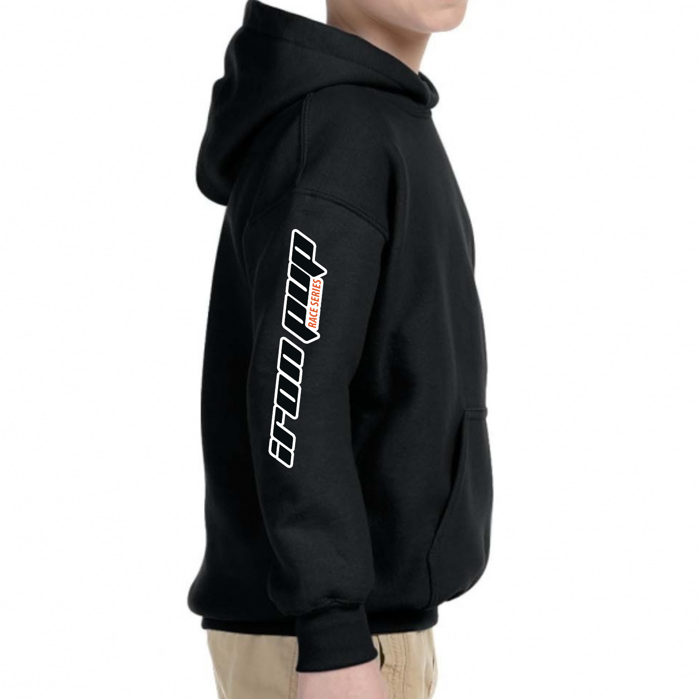 Iron Pup Series Youth Graphic Hoodie Racer Sleeve